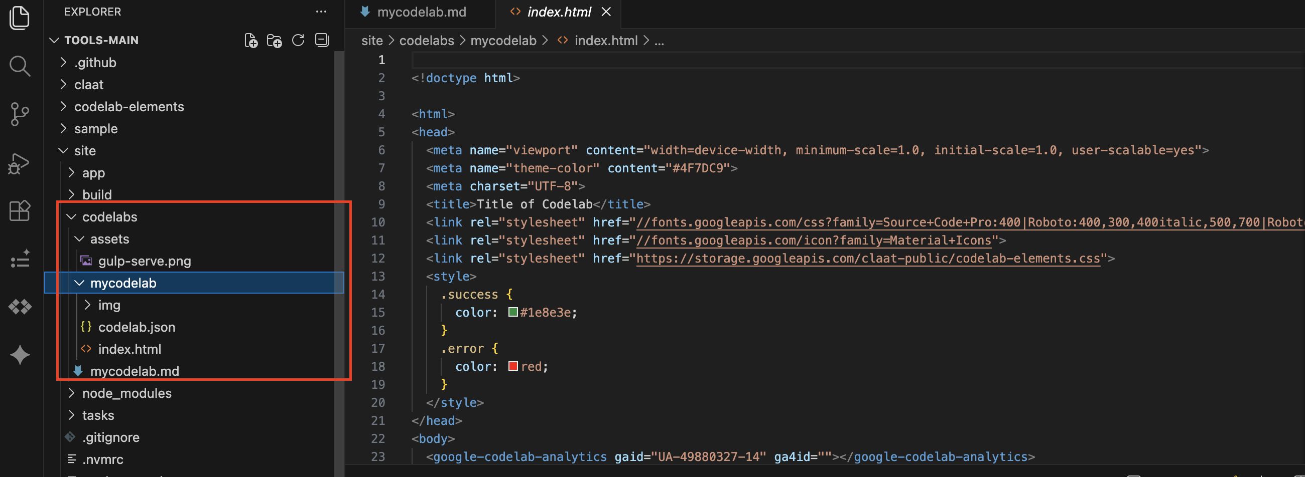 Static Site generated